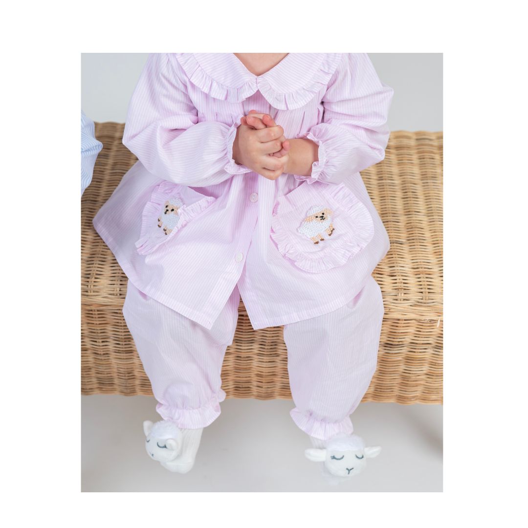 Girls' Pajama with Hair Clips No. 88